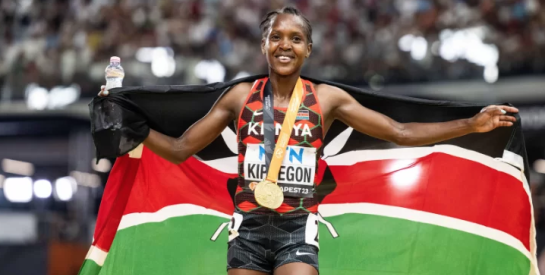 Mondiaux d'athlétisme : la Kényane Faith Kipyegon reine du 1 500 m