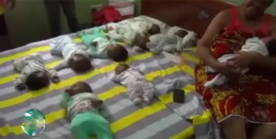 Douala/Cameroun : un couple égale un record mondial en donnant naissance à 9 bébés