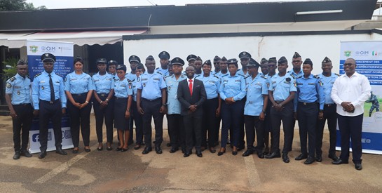 COTE D'IVOIRE CAN 2023 : des agents de police en service dans les aéroports de l’intérieur du pays formés