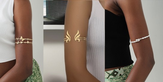 Le bracelet de bras fait son grand retour dans la mode