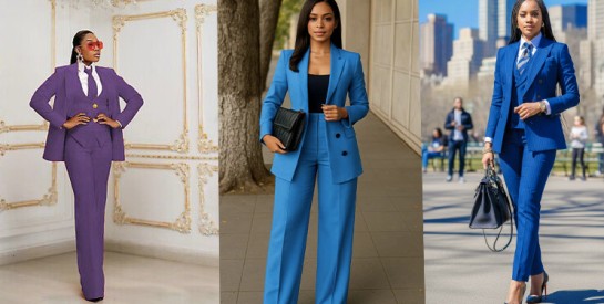 Le tailleur pantalon coloré : l’élégance audacieuse.
