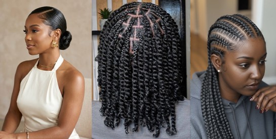 Tempes clairsemées : 3 coiffures protectrices pour favoriser la repousse des cheveux