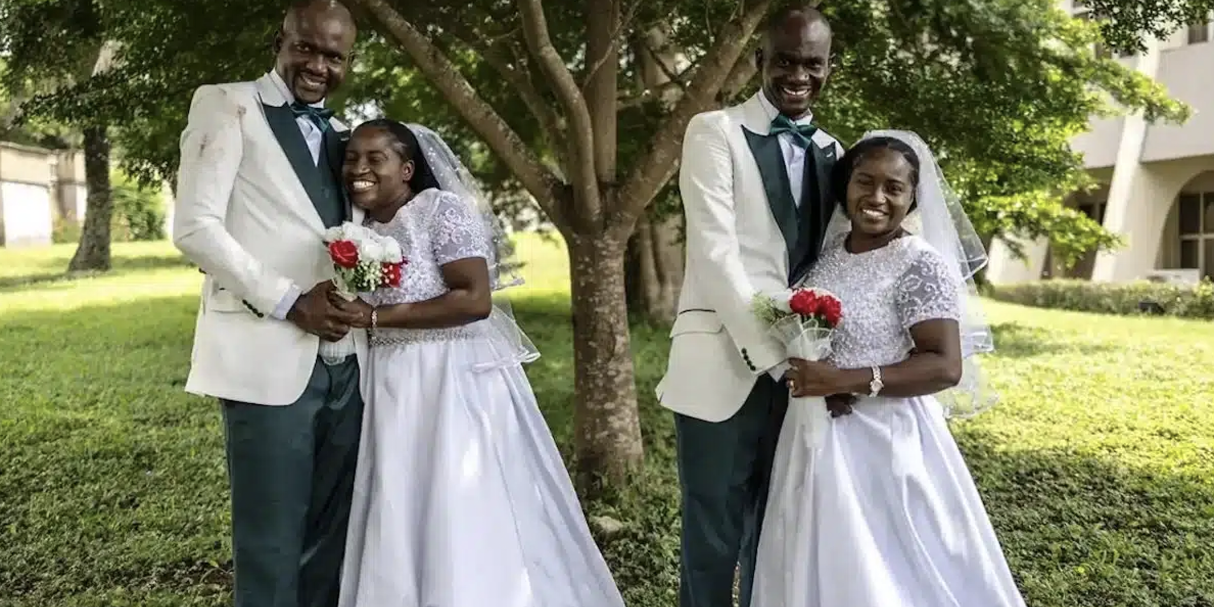 Mariage insolite : deux frères jumeaux épousent deux sœurs jumelles au Nigeria