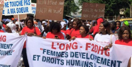 ``Halte au viol`` en Guinée