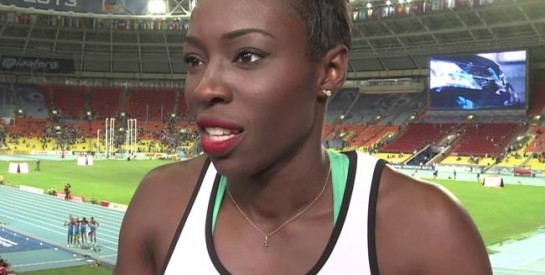 Murielle Ahouré : ''j'espère que cette médaille va inspirer la jeunesse''