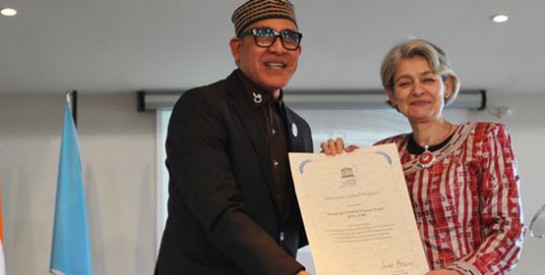 Le styliste Alphadi nommé artiste de l’UNESCO pour la paix