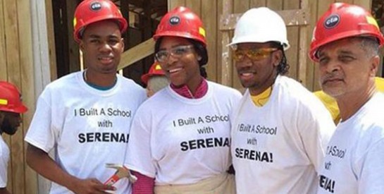 Serena Williams : elle a construit une école en Jamaique