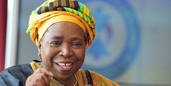 En fin de mandat de présidente : Dlamini-Zuma envisage un destin national