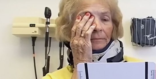 Une femme retrouve la vue vingt ans après l`avoir perdue