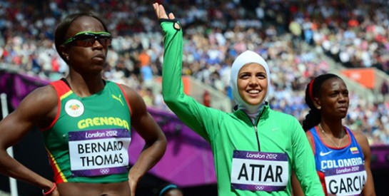 La princesse Rima bent Bandar ben Sultan, nommée au Comité général sportif Saoudien