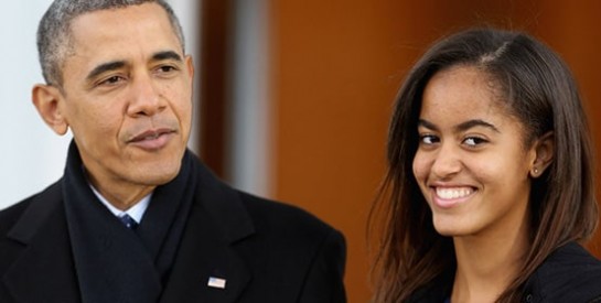 Malia Obama prise en flagrant délit... en train de prendre de la drogue