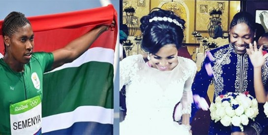 L`athlète sud-africaine Caster Semanya s`est mariée