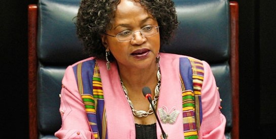 Succession de Jacob Zuma en Afrique du Sud: Baleka Mbete en course